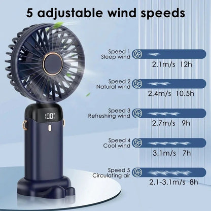 3-in-1 Rechargeable Portable Fan