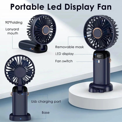 3-in-1 Rechargeable Portable Fan